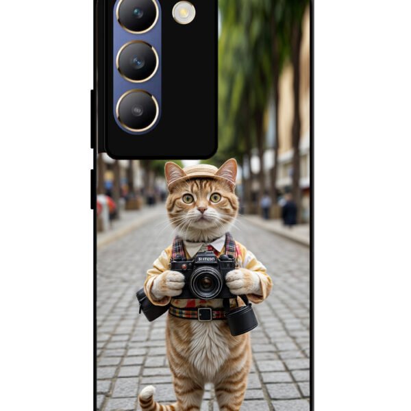 Vivo Y200E | 2D Metal | Cat As Cameraman | LC015