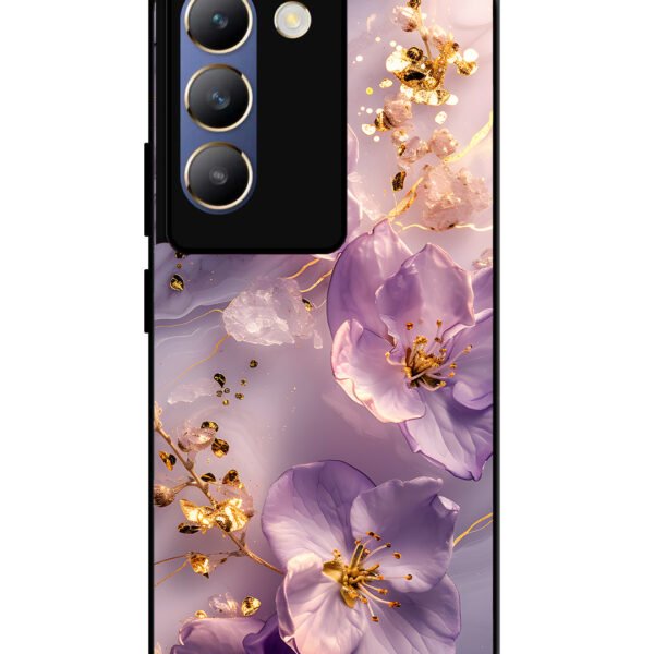 Vivo T3 5G | 2D Metal | Orchid With Golden Safron | LC015