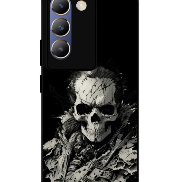 Vivo Y200E | 2D Metal | Dangeruous Skull | LC015