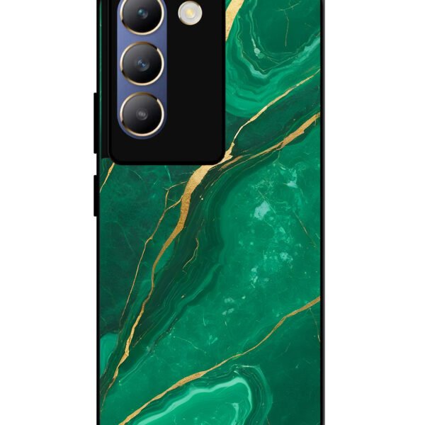 Vivo Y200E | 2D Metal | Citrus Green Marble | LC015