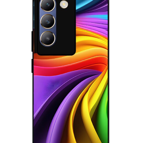 Vivo Y200E | 2D Metal | Rainbow Whirl | LC015