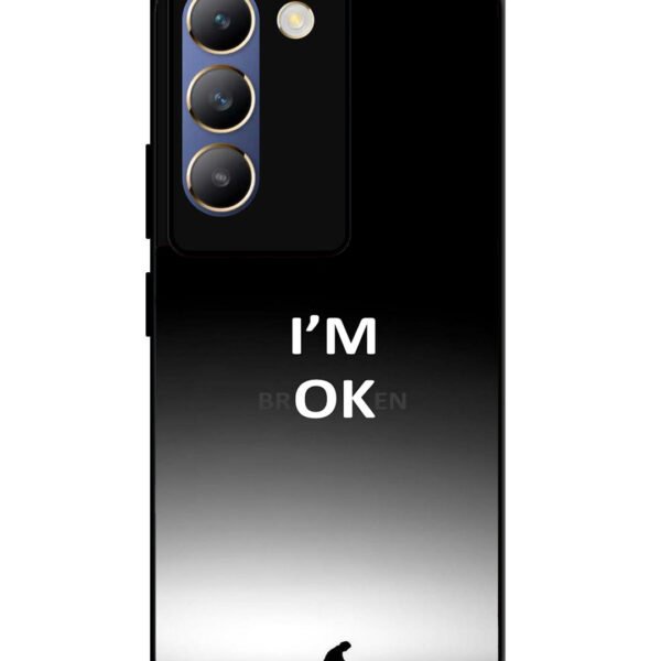 Vivo Y200E | 2D Metal | I'M Broken A Man On Chair Alone | LC015