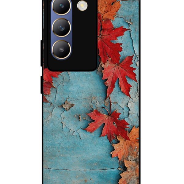 Vivo T3 5G | 2D Metal | Autumn Leafs Marble | LC015