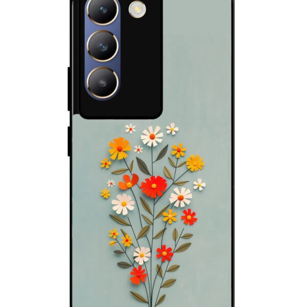 Vivo Y200E | 2D Metal | Paper Flowers | LC015