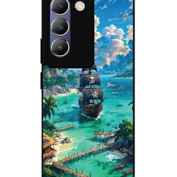 Vivo Y200E | 2D Metal | Pirate Ship Island | LC015