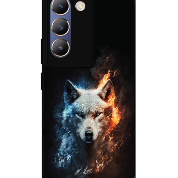Vivo Y200E | 2D Metal | Fire Wolf | LC015