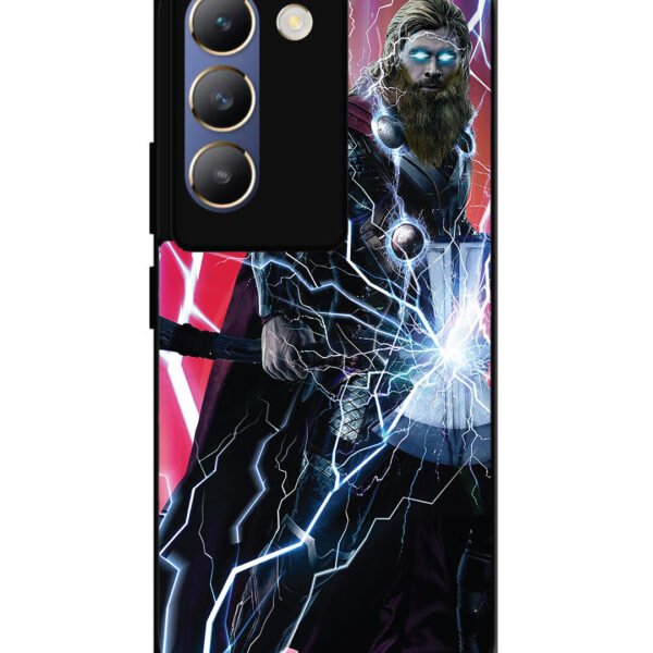 Vivo Y200E | 2D Metal | Thor Stormbreaker Hammer Lightning | LC015