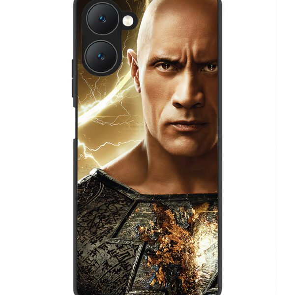 Vivo T3 Lite 5G | 2D Metal | Black-Adam-Character-Poster | Lc308