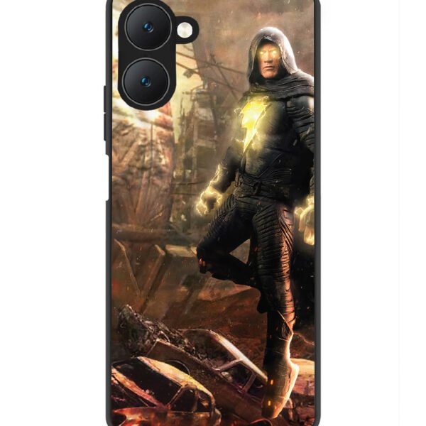 Vivo Y18 5G | 2D Metal | Black-Adam-Dwayne-Johnson-2022 | Lc308