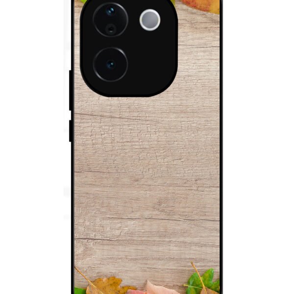 IQOO Z9s | 2D Metal | Autumn Leafs On Wooden Table | LC305