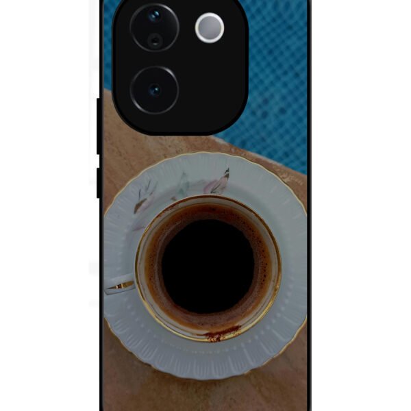 IQOO Z9s | 2D Metal | Black Tea Cup Saucer | LC305