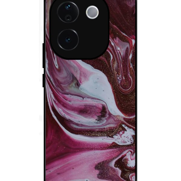 IQOO Z9s | 2D Metal | Pink And Golden Marble | LC305