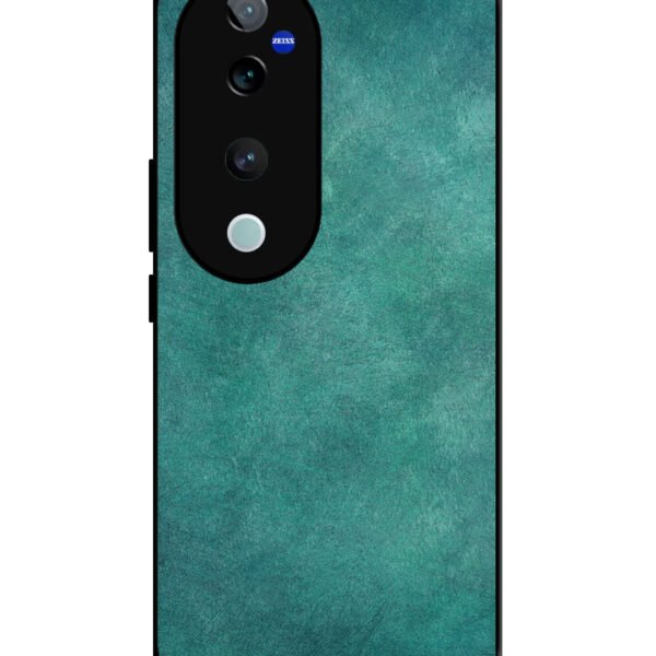 Vivo V40 Pro, 2D Metal, Jungle green with Scratches Marble