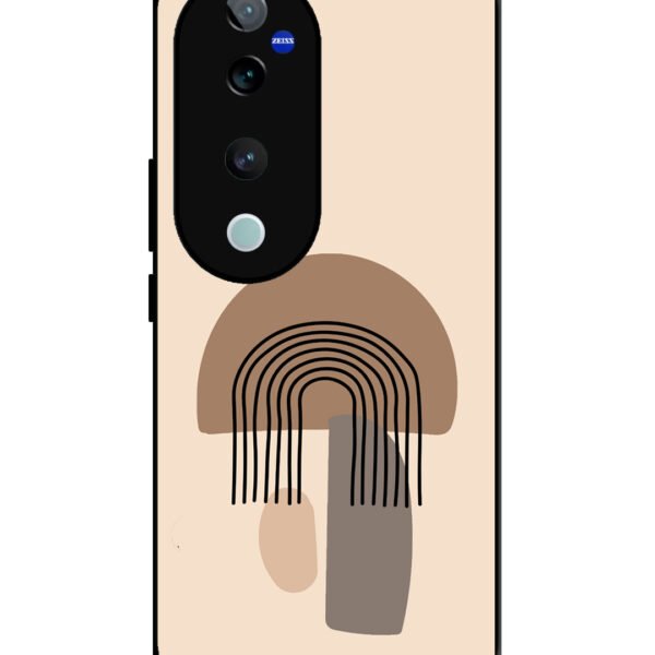 Vivo V40 Pro, 2D Metal, Mushroom Illustration