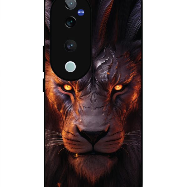 Vivo V40 Pro, 2D Metal, Lion-animal