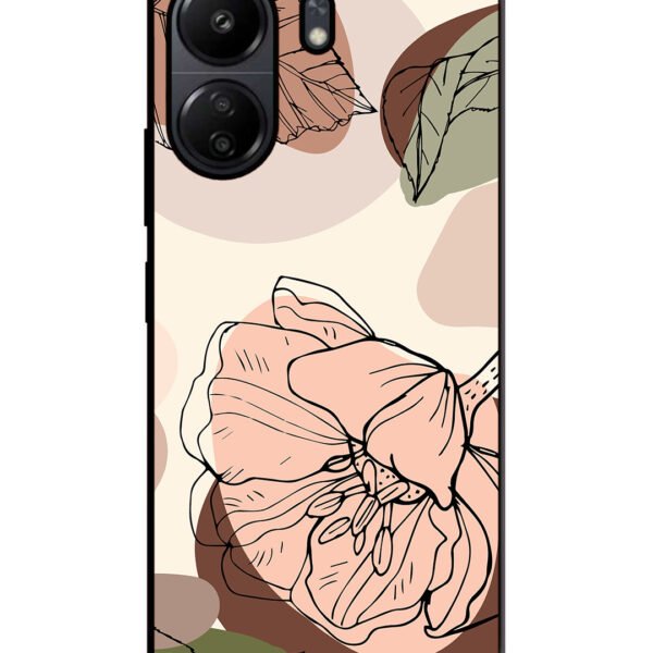 Poco C65 | 2D Metal | Floral Elegance, Portrait | LC284