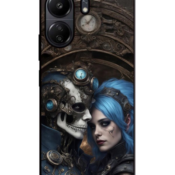 Poco C65 | 2D Metal | Skeleton & Devil Girl | LC284