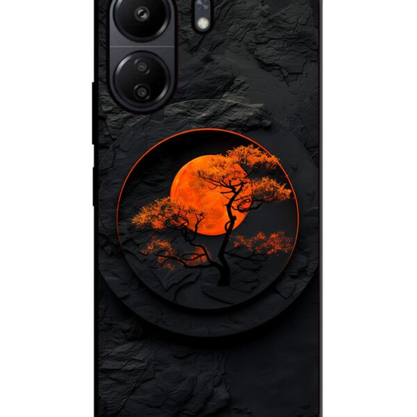 Xiaomi Redmi 13C | 2D Metal | Dark knight Red Moon | LC284