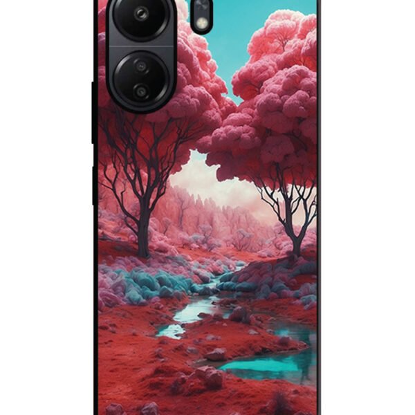 Poco C65 | 2D Metal | Pink Forest | LC284