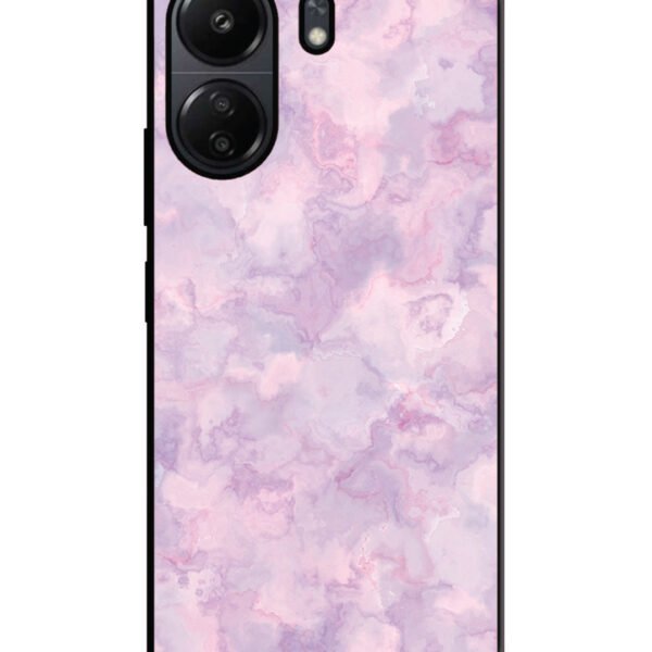 Poco C65 | 2D Metal | Pink Marble | LC284