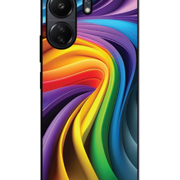 Poco C65 | 2D Metal | Rainbow Whirl | LC284
