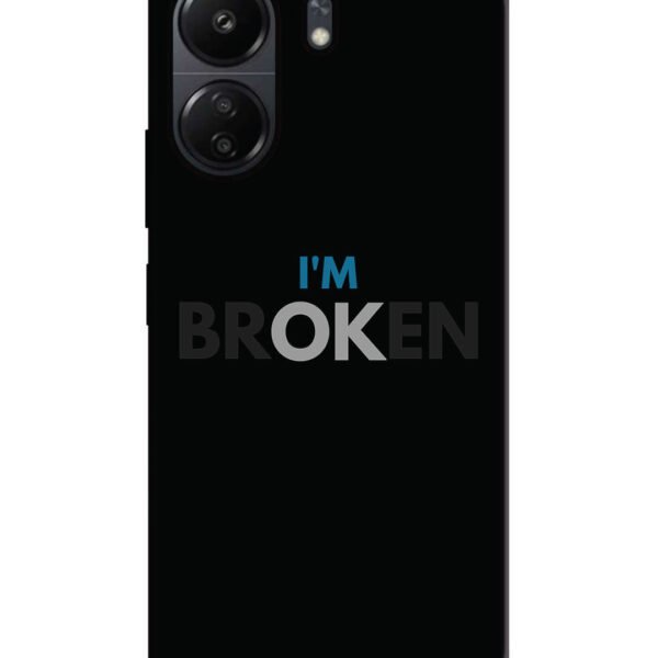 Poco C65 | 2D Metal | I'm Broken Dark Theme | LC284