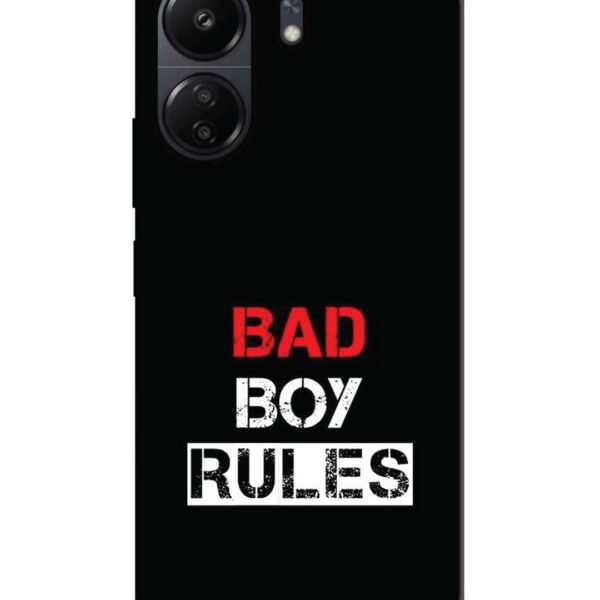 Poco C65 | 2D Metal | Bad Boy Rules | LC284