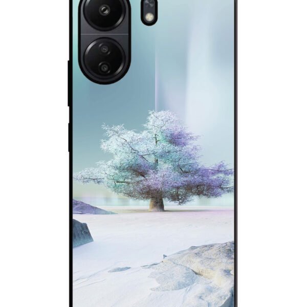 Poco C65 | 2D Metal | Tree on lceland | LC284