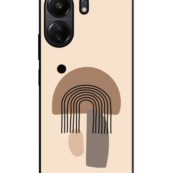 Xiaomi Redmi 13C | 2D Metal | Mushroom Illustration | LC284