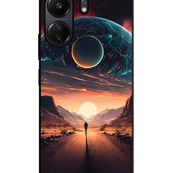 Xiaomi Redmi 13C | 2D Metal | Sunset with space scene | LC284