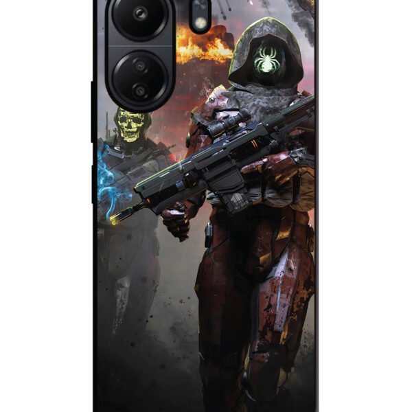 Poco C65 | 2D Metal | Sci-Fi Soldiers | LC284