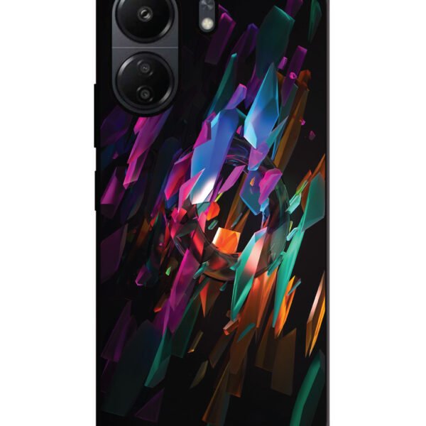 Poco C65 | 2D Metal | Abstract Colorful | LC284