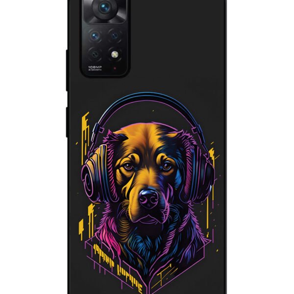 Redmi Note 11 | 2D Metal | Music Lover Dog | LC210