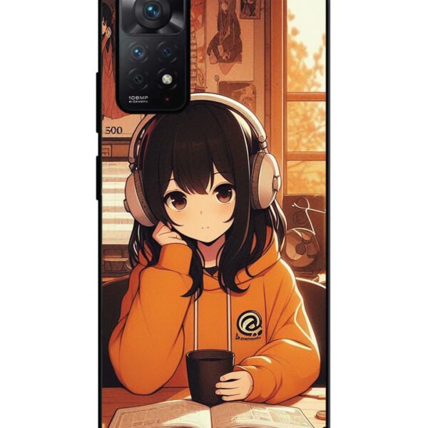 Redmi Note 11 | 2D Metal | Cute Girl listening Music | LC210