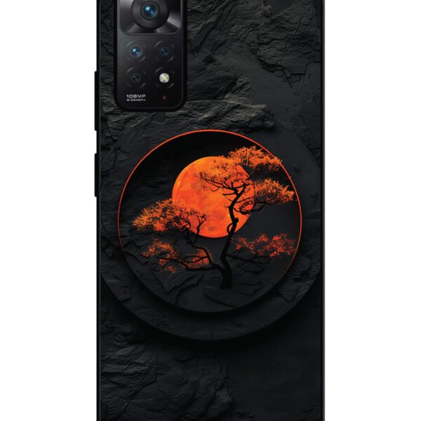Redmi Note 11 | 2D Metal | Dark knight Red Moon | LC210