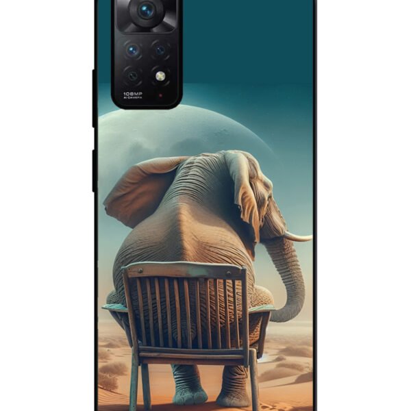 Redmi Note 11 | 2D Metal | Baby Elephant om chair | LC210