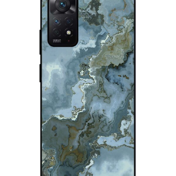Redmi Note 11 | 2D Metal | Celestial Blue Marble 2nd Pattern | LC210