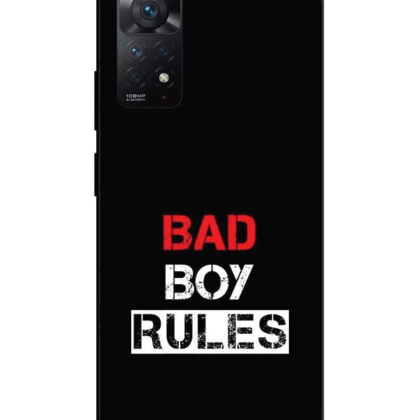 Redmi Note 11 | 2D Metal | Bad Boy Rules | LC210