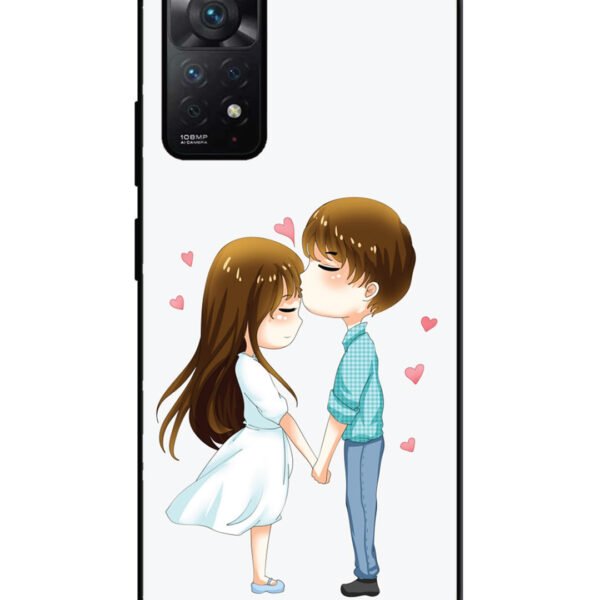 Redmi Note 11 | 2D Metal | Cute Little Couple | LC210