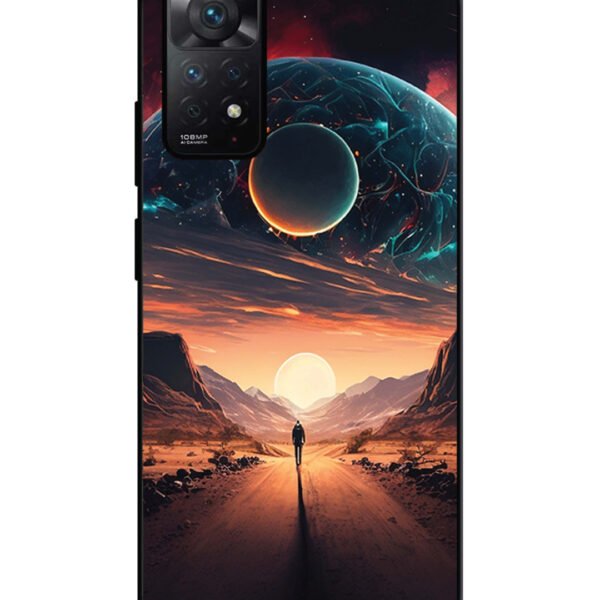 Redmi Note 11 | 2D Metal | Sunset with space scene | LC210