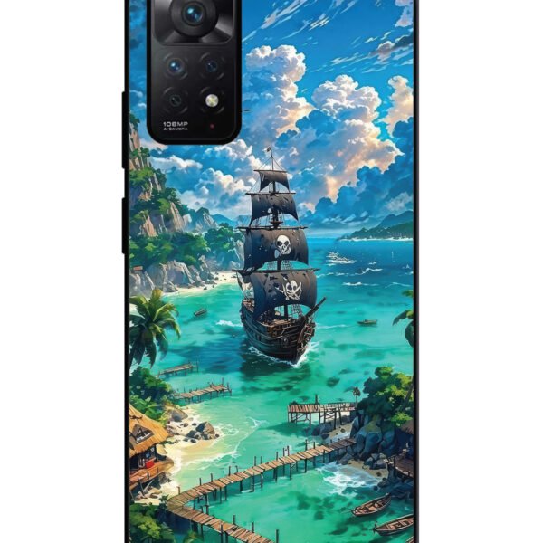 Redmi Note 11 | 2D Metal | Pirate Ship Island | LC210