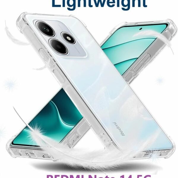 Xiaomi Redmi Note 14 5G, Transparent Case