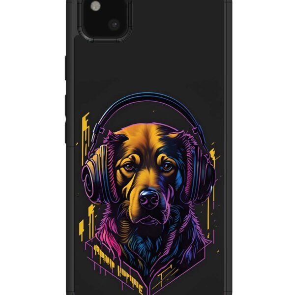 Google Pixel 4 Xl | 2D Metal Case | Music Lover Dog | LC062