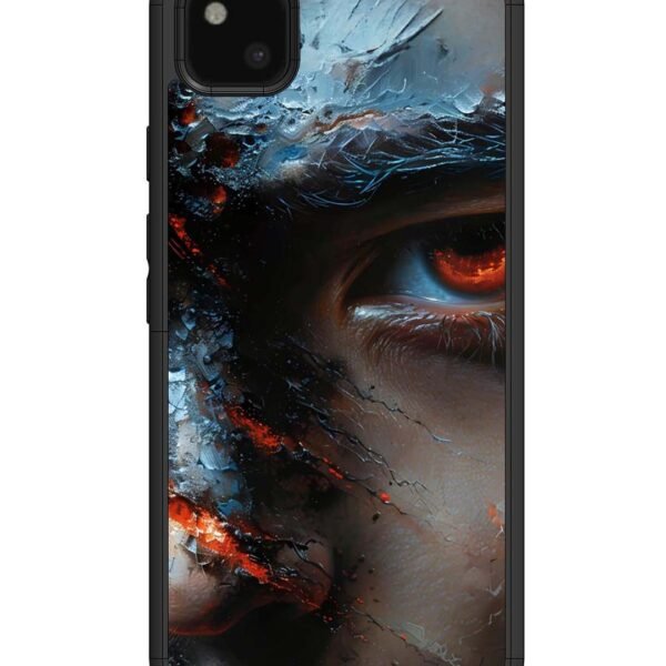 Google Pixel 4 Xl | 2D Metal Case | Red-Eyed Warrior | LC062