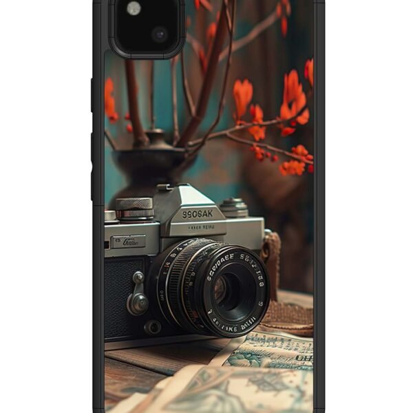 Google Pixel 4 Xl | 2D Metal Case | Retro Camera | LC062