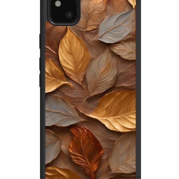 Google Pixel 4 Xl | 2D Metal Case | Dry Leaves | LC062