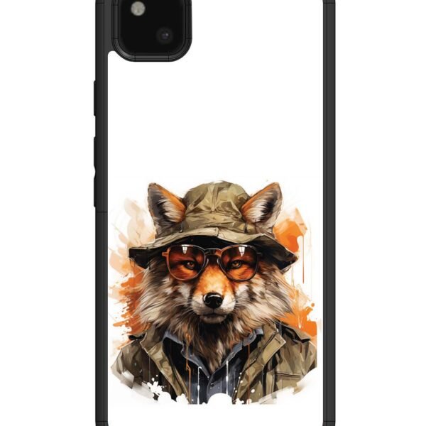 Google Pixel 4 Xl | 2D Metal Case | Zoology Fox | LC062