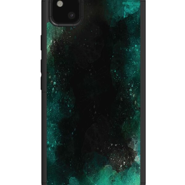 Google Pixel 4 Xl | 2D Metal Case | Dark Black And Green Forest | LC062