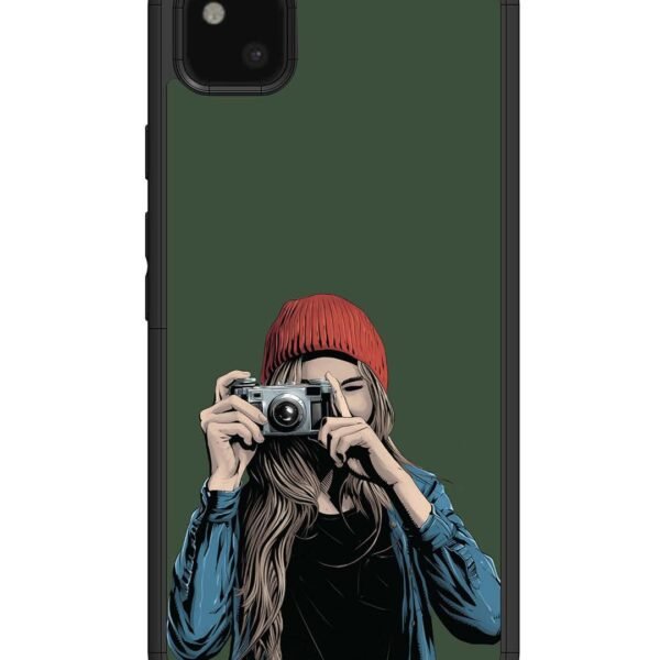 Google Pixel 4 Xl | 2D Metal Case | Camera Girl | LC062