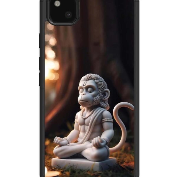 Google Pixel 4 Xl | 2D Metal Case | Baby Hanuman Statue | LC062